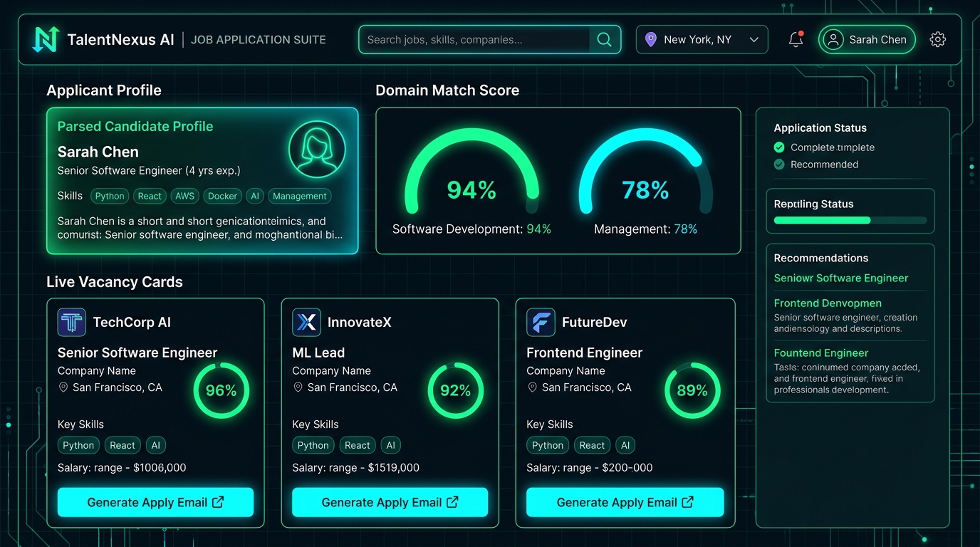 TalentNexus AI Job Application Suite